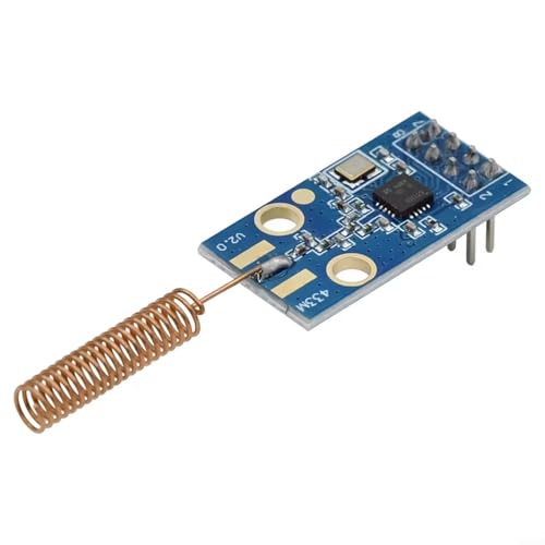 Springwillfly Kabelloses Modul mit Antenne, drahtloses Modul, Datenübertragung mit Antenne, SPI-Schnittstelle, 3-stufiger FIFO-Puffer (Kupferantenne) von Springwillfly