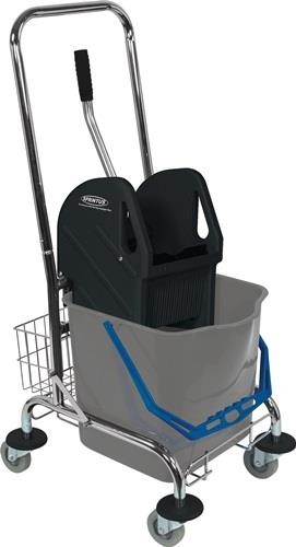 Sprintus Reinigungswagen Eimer 1x27 l,Presse,Ablagekorb STA 301035 Sprintus Reinigungswagen Eimer 1x27 l,Presse,Ablagekorb STA 301035 von Sprintus