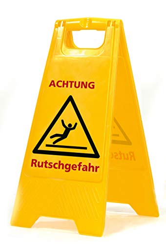 Sprintus Warnschild mit Schriftzug Rutschgefahr 301073 von Sprintus