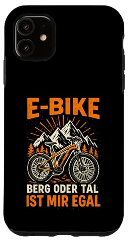 E-bike Berg Oder Tal Ist Mir Egal - Lustiger Hülle für iPhone 11 E-bike Berg Oder Tal Ist Mir Egal - Lustiger Hülle für iPhone 11 von Spruch Humor Witz Mountainbike E-bike
