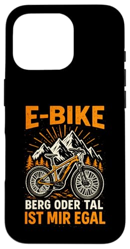 E-bike Berg Oder Tal Ist Mir Egal - Lustiger Hülle für iPhone 16 Pro E-bike Berg Oder Tal Ist Mir Egal - Lustiger Hülle für iPhone 16 Pro von Spruch Humor Witz Mountainbike E-bike