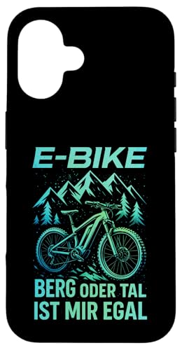 E-bike Berg Oder Tal Ist Mir Egal - Lustiger Hülle für iPhone 16 E-bike Berg Oder Tal Ist Mir Egal - Lustiger Hülle für iPhone 16 von Spruch Humor Witz Mountainbike E-bike
