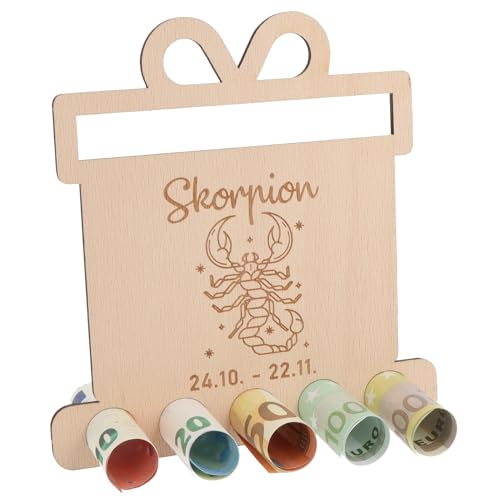 Spruchreif | Originelle Geldgeschenke | Geldgeschenk Skorpion | Geschenke aus Holz | Geburtstagsgeschenk Skorpion Spruchreif | Originelle Geldgeschenke | Geldgeschenk Skorpion | Geschenke aus Holz | Geburtstagsgeschenk Skorpion von Spruchreif