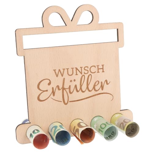 Spruchreif | Originelle Geldgeschenke aus Holz | Geschenke aus Holz | Dankeschön Geschenk | Geldgeschenk Geburtstag Weihnachten |Wunscherfüller von Spruchreif