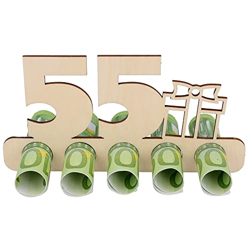 Spruchreif | Witziges Geldgeschenk | Gutscheinverpackung | Geschenk 55. Geburtstag von Spruchreif