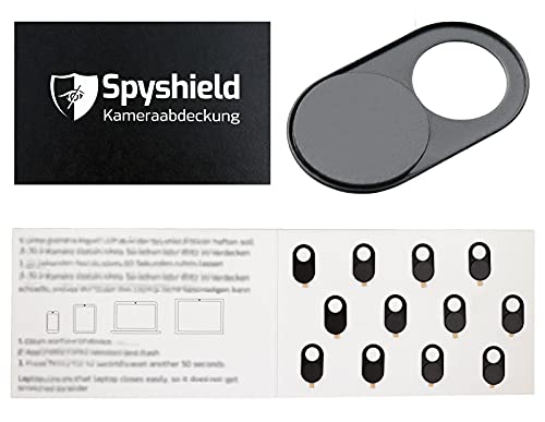 Spyshield 12x Kamera Abdeckung, Webcam Cover, Kamera Blocker für Smartphone, Tablet, Laptop Spyshield 12x Kamera Abdeckung, Webcam Cover, Kamera Blocker für Smartphone, Tablet, Laptop von Spyshield