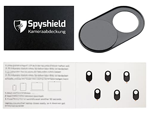 Spyshield 6X Kamera Abdeckung, Webcam Cover, Kamera Blocker für Smartphone, Tablet, Laptop Spyshield 6X Kamera Abdeckung, Webcam Cover, Kamera Blocker für Smartphone, Tablet, Laptop von Spyshield