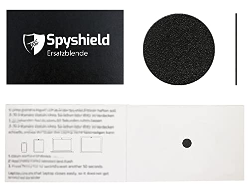 Spyshield Ersatzblende Kamera Abdeckung, Webcam Cover, Kamera Blocker für Smartphone, Tablet, Laptop Spyshield Ersatzblende Kamera Abdeckung, Webcam Cover, Kamera Blocker für Smartphone, Tablet, Laptop von Spyshield