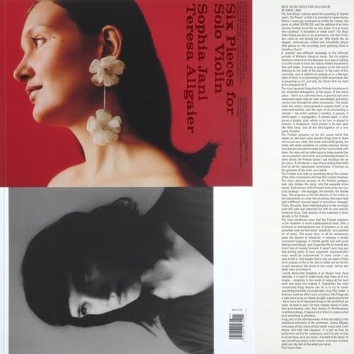 Six Pieces for Solo Violin (Lp) [Vinyl LP] von Squama (Alive)