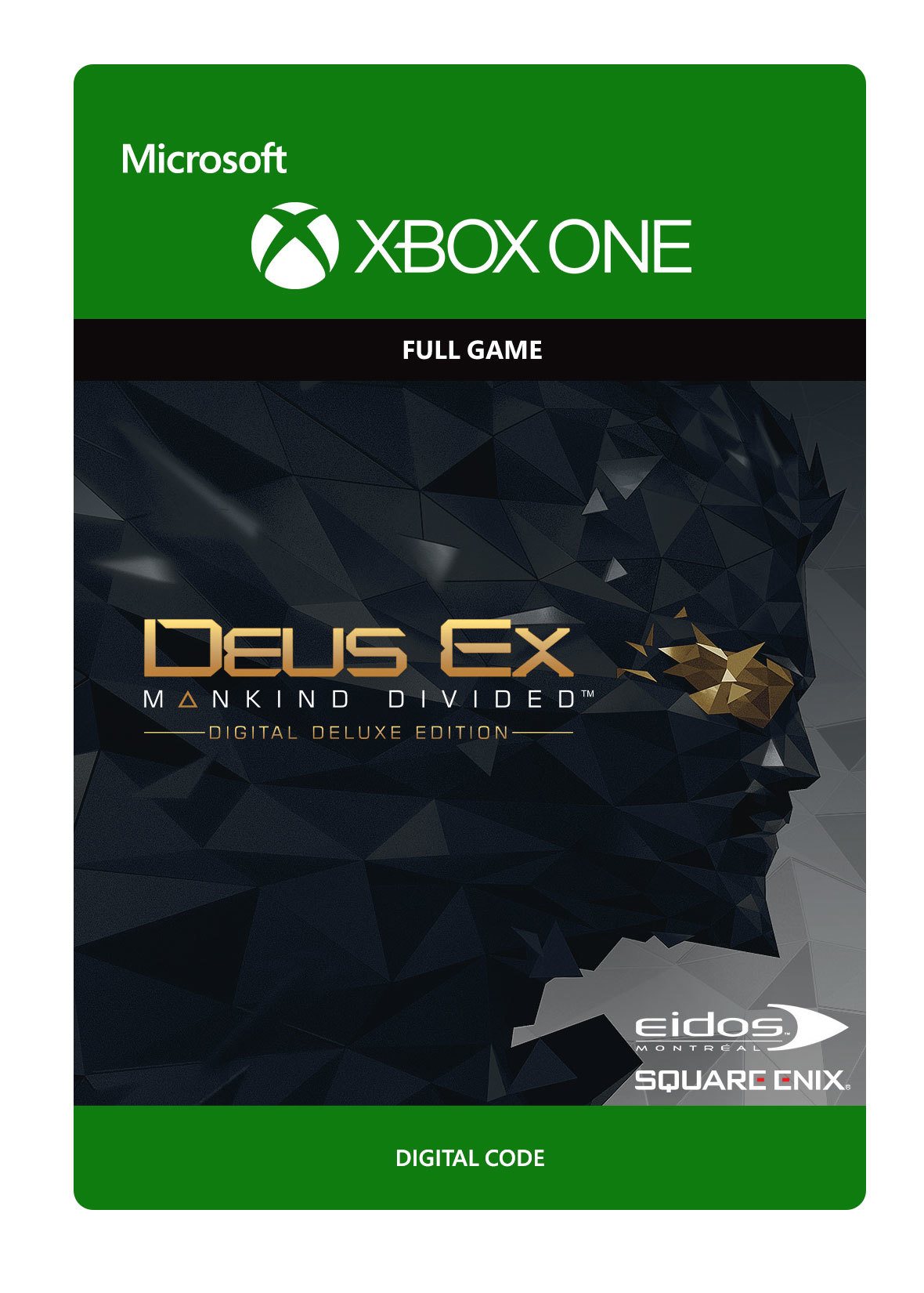 Deus Ex:Mankind Divided - Digital Deluxe Edition - XBOX One von Square Enix