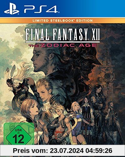 Final Fantasy XII The Zodiac Age - Limited Steelbook Edition- [PlayStation 4] von Square Enix