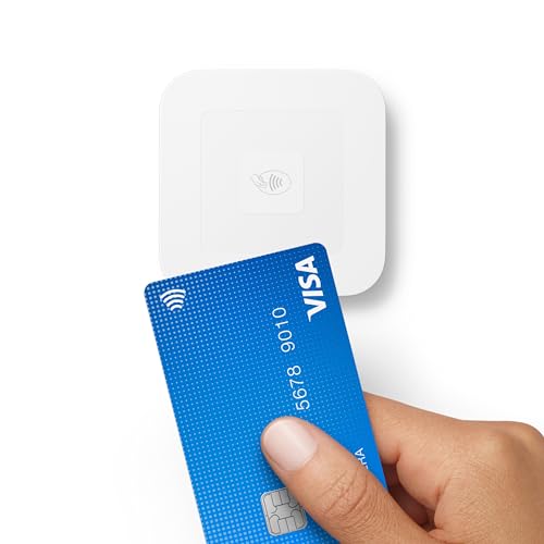 Square Kontaktloser Kartenleser (2. Generation) - Nehmen Sie kontaktlose & Kartenzahlungen an - akzeptiert Chip & PIN, EC-Karten, Kreditkarten, Apple Pay und Google Pay von Square