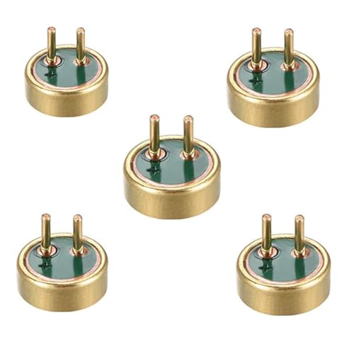 SquarezhenBo Elektret-Mikrofon 4015, 42 dB, 4 mm x 1,5 mm, zylindrisches Kondensatormikrofon mit Pin-Kondensatormikrofonen und Zubehör für Leiterplatte, 5 Stück SquarezhenBo Elektret-Mikrofon 4015, 42 dB, 4 mm x 1,5 mm, zylindrisches Kondensatormikrofon mit Pin-Kondensatormikrofonen und Zubehör für Leiterplatte, 5 Stück von SquarezhenBo