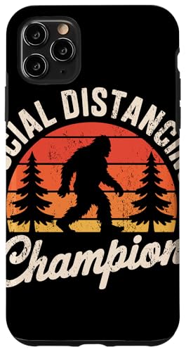 Social Distancing Champion Retro Bigfoot Hülle für iPhone 11 Pro Max Social Distancing Champion Retro Bigfoot Hülle für iPhone 11 Pro Max von Squatch'n Retro Humor Social Distancing