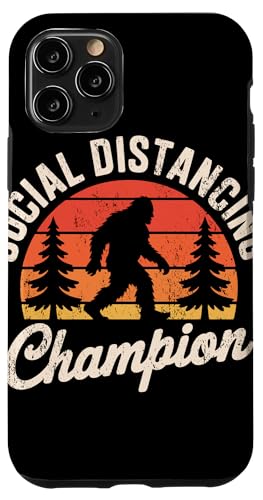 Social Distancing Champion Retro Bigfoot Hülle für iPhone 11 Pro Social Distancing Champion Retro Bigfoot Hülle für iPhone 11 Pro von Squatch'n Retro Humor Social Distancing