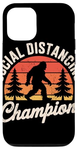 Social Distancing Champion Retro Bigfoot Hülle für iPhone 12/12 Pro Social Distancing Champion Retro Bigfoot Hülle für iPhone 12/12 Pro von Squatch'n Retro Humor Social Distancing