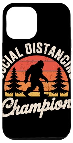 Social Distancing Champion Retro Bigfoot Hülle für iPhone 12 Pro Max Social Distancing Champion Retro Bigfoot Hülle für iPhone 12 Pro Max von Squatch'n Retro Humor Social Distancing