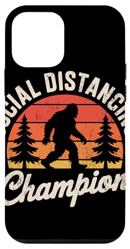 Social Distancing Champion Retro Bigfoot Hülle für iPhone 12 mini Social Distancing Champion Retro Bigfoot Hülle für iPhone 12 mini von Squatch'n Retro Humor Social Distancing