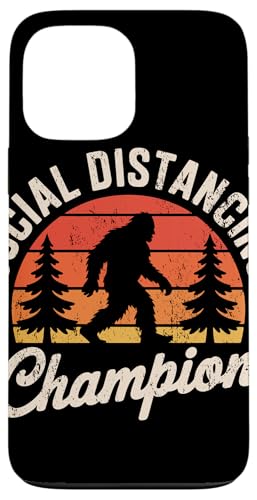 Social Distancing Champion Retro Bigfoot Hülle für iPhone 13 Pro Max Social Distancing Champion Retro Bigfoot Hülle für iPhone 13 Pro Max von Squatch'n Retro Humor Social Distancing