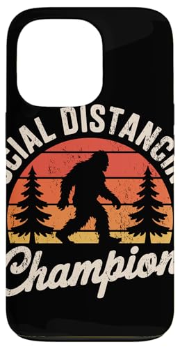 Social Distancing Champion Retro Bigfoot Hülle für iPhone 13 Pro Social Distancing Champion Retro Bigfoot Hülle für iPhone 13 Pro von Squatch'n Retro Humor Social Distancing
