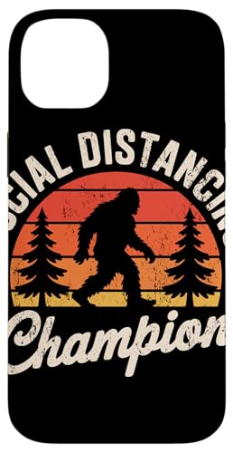 Social Distancing Champion Retro Bigfoot Hülle für iPhone 14 Plus Social Distancing Champion Retro Bigfoot Hülle für iPhone 14 Plus von Squatch'n Retro Humor Social Distancing