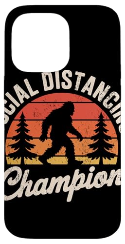 Social Distancing Champion Retro Bigfoot Hülle für iPhone 14 Pro Max Social Distancing Champion Retro Bigfoot Hülle für iPhone 14 Pro Max von Squatch'n Retro Humor Social Distancing