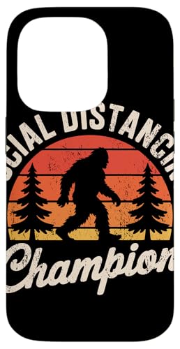 Social Distancing Champion Retro Bigfoot Hülle für iPhone 14 Pro Social Distancing Champion Retro Bigfoot Hülle für iPhone 14 Pro von Squatch'n Retro Humor Social Distancing