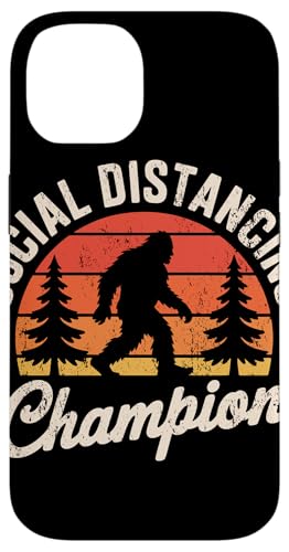 Social Distancing Champion Retro Bigfoot Hülle für iPhone 14 Social Distancing Champion Retro Bigfoot Hülle für iPhone 14 von Squatch'n Retro Humor Social Distancing
