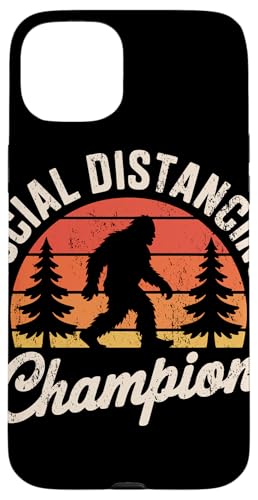 Social Distancing Champion Retro Bigfoot Hülle für iPhone 15 Plus Social Distancing Champion Retro Bigfoot Hülle für iPhone 15 Plus von Squatch'n Retro Humor Social Distancing