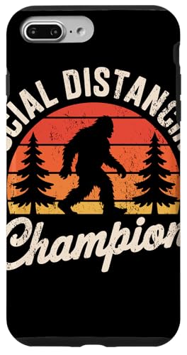 Social Distancing Champion Retro Bigfoot Hülle für iPhone 7 Plus/8 Plus Social Distancing Champion Retro Bigfoot Hülle für iPhone 7 Plus/8 Plus von Squatch'n Retro Humor Social Distancing