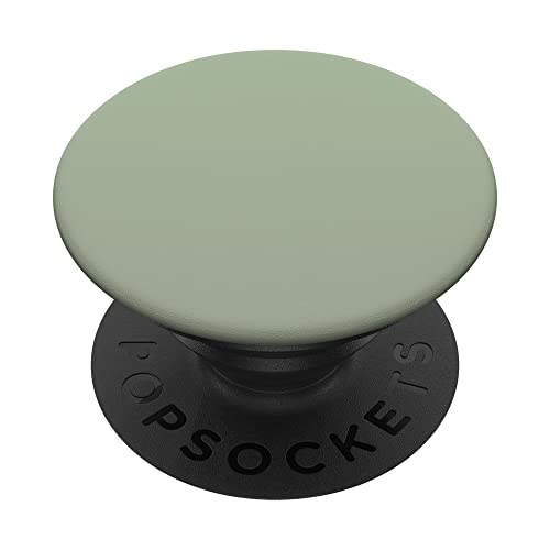Helles Salbeigrün und graugrüner Farbverlauf PopSockets mit austauschbarem PopGrip von SqueakyRicardo