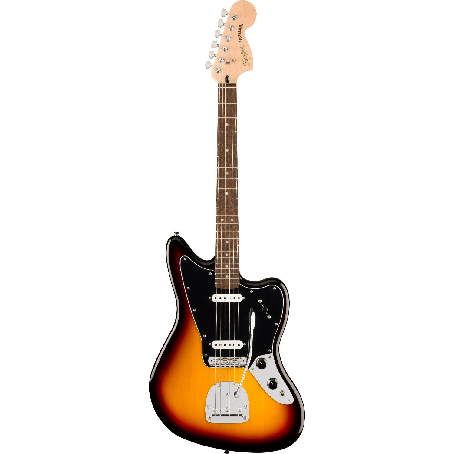 Squier Affinity Series Jaguar IL 3-Color Sunburst Electric Guitar von Squier