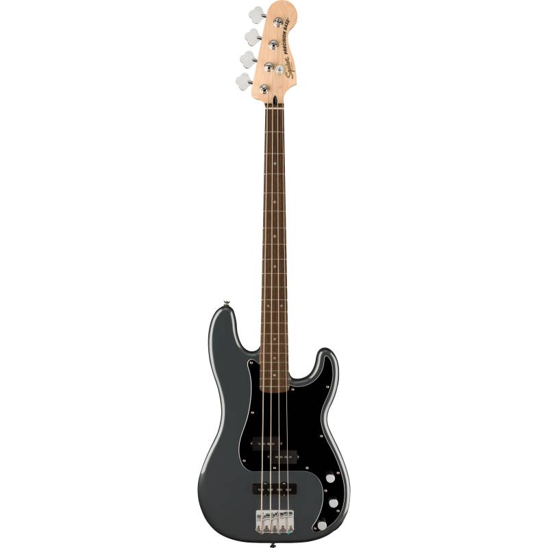 Squier Affinity Series Precision Bass PJ IL Charcoal Frost Metallic Electric Bass Guitar von Squier