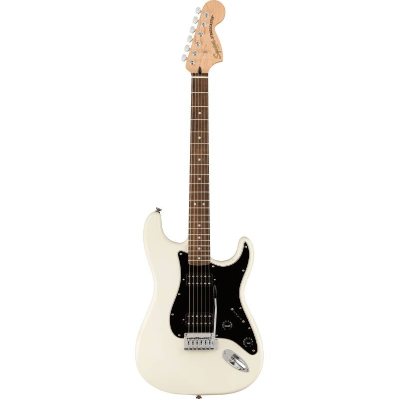 Squier Affinity Series Stratocaster HH IL Olympic White Electric Guitars von Squier