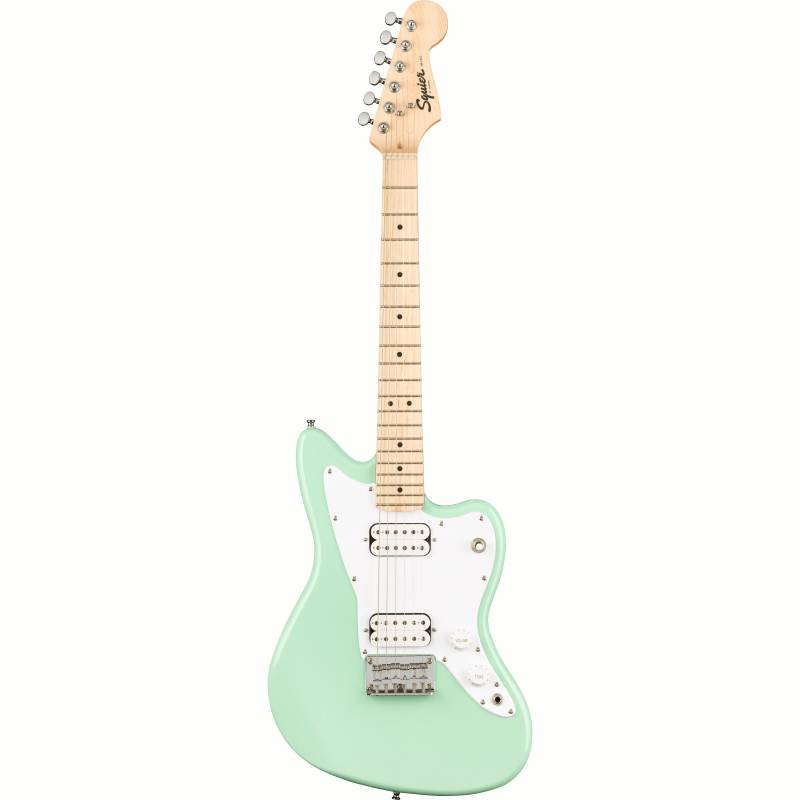 Squier Mini Jazzmaster HH Surf Green MN Children&apos;s / Travel Electric Guitar von Squier