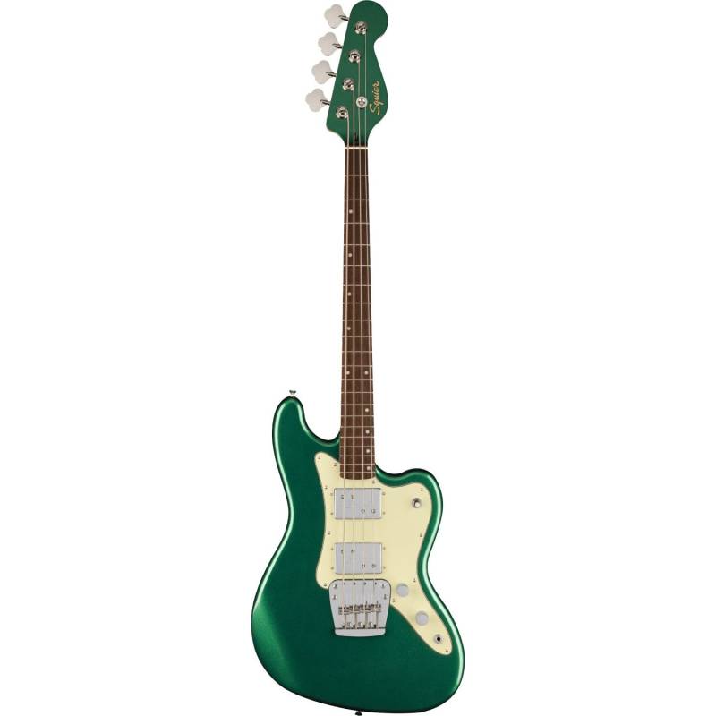 Squier Paranormal Rascal Bass HH IL Sherwood Green Electric Bass Guitar von Squier