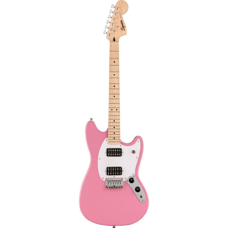Squier Sonic Mustang HH MN Flash Pink Electric Guitar von Squier