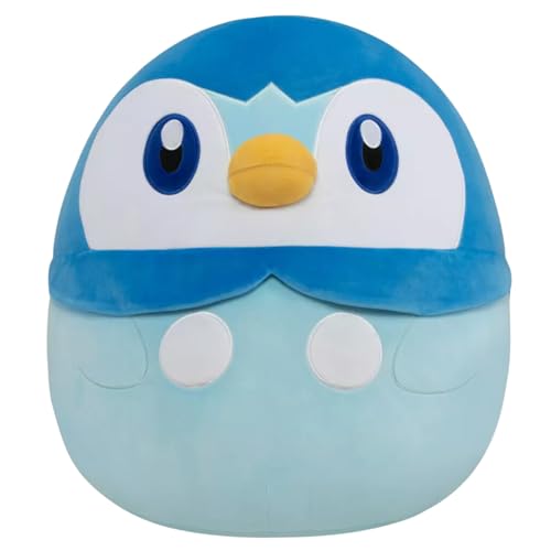 Squishmallows Pokemon Piplup Spielzeug – Add Piplup to Your Squad – Ultra Soft Plush Toy – Official (25,4 cm) von Squishmallows