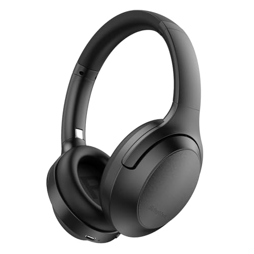 Srhythm NiceComfort 45 Active Noise Cancelling Headphone, drahtlose Bluetooth-Kopfhörer mit Transparenzmodus, 33 Stunden Akkulaufzeit von Srhythm
