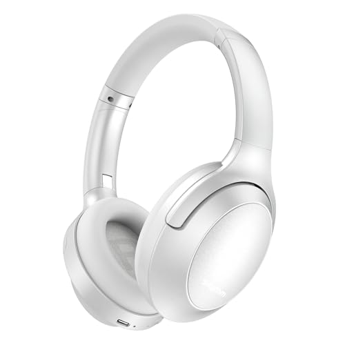 Srhythm NiceComfort 45 Active Noise Cancelling Headphone, drahtlose Bluetooth-Kopfhörer mit Transparenzmodus, 33 Stunden Akkulaufzeit von Srhythm