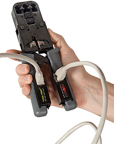 Sricam Italia ObaSecurity Crimpzange Plug A Crimpzange Netzwerk LAN Ethernet Cat6/5 mit Tester Sricam Italia ObaSecurity Crimpzange Plug A Crimpzange Netzwerk LAN Ethernet Cat6/5 mit Tester von Sricam Italia