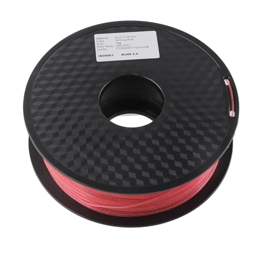 1,75 Mm 3D -Drucker -Filament Glitzer Rosa Pla -Seidenfilamentdruck Verbraucht 30‑70 Mm/s von Srliya