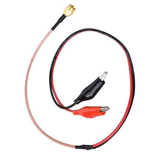 1 Stücke Hochfrequenz-Verbindungskabel Rot Schwarz Testprüfdraht 52 Cm Koax-Stecker an Clips Testkabel Testg 15 * 8 * 2 Srliya von Srliya
