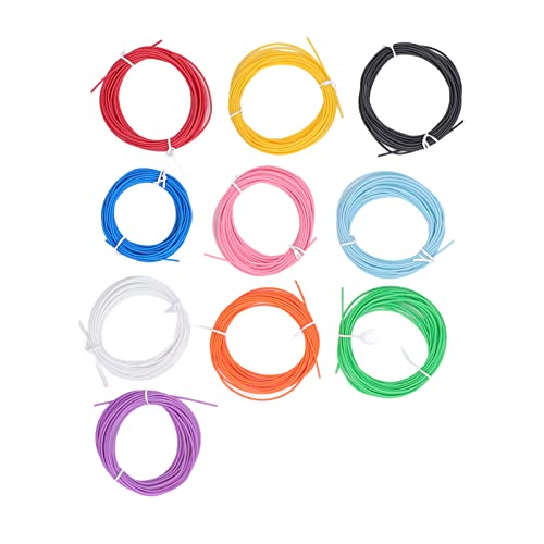 10 Farbe 3D Stift PCL Filament Nachfüll 1,75 Mm Niedertemperatur Bright 3D -Druckstift Verbrauchsmaterial 5m 10 Farbe 3D Stift PCL Filament Nachfüll 1,75 Mm Niedertemperatur Bright 3D -Druckstift Verbrauchsmaterial 5m von Srliya