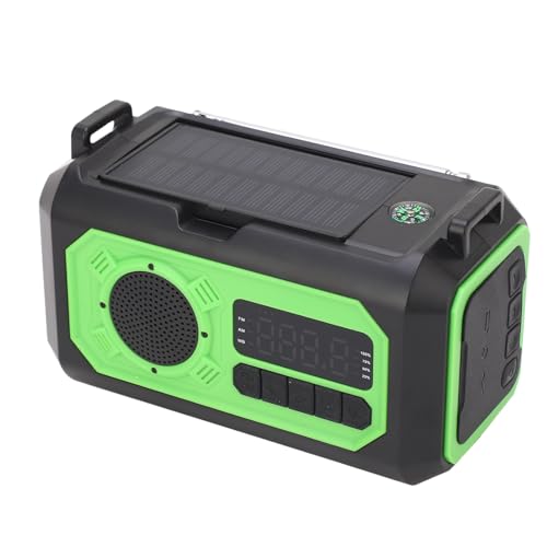 12000 -mAh Notiowere mit Power Bank, Taschenlampe, AM FM NOAA -Radio für Outdoor, ABS -Metall, 5,94 X 3,15 X 3,38 Zoll von Srliya