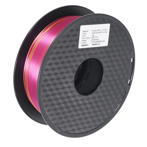 3D -Druckerfilament 1,75 Mm PLA -Filament -Trikolor -Filamentdruckmaterial für DIY Verbraucht Werden von Srliya