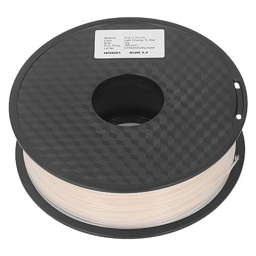 3D -Druckerfilament 1,75 Mm Photochromrot Rot Ordentlich Verwundete PLA -Filament 3D -Druck Verbrauchsmaterialien von Srliya