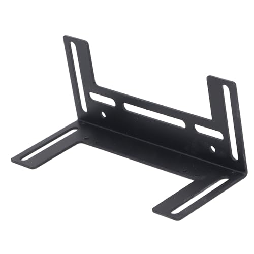 Chassis-Lüfterhalterung, Computer-Lüfterhalterung, Verdickter Edelstahl, Geräuscharm, Chassis-Lüfterhalterung für 8 cm, 9 cm, 12 cm Lüfter (Schwarz) von Srliya