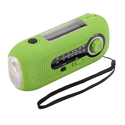 Emergency Radio Solar Handkurbel, 5 LED -Taschenlampe, Typ -C -tragbare Leistung, 2000 -mAh -Batterie für Outdoor -Camping, IPX3 für Zuhause, ABS -Material Emergency Radio Solar Handkurbel, 5 LED -Taschenlampe, Typ -C -tragbare Leistung, 2000 -mAh -Batterie für Outdoor -Camping, IPX3 für Zuhause, ABS -Material von Srliya