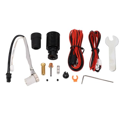 Keramik-Hot-End-Kit, Kühlkörper, Heatbreak, 24 V, 50 W, Heizstab, 0,4 Mm Düse, Hoher Hotend-Ersatz für 3D-Drucker von Srliya
